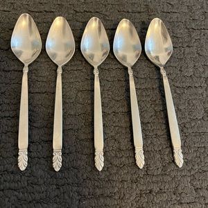 Norse Stainless Soup Spoons (5) by INTERNATIONAL SILVER